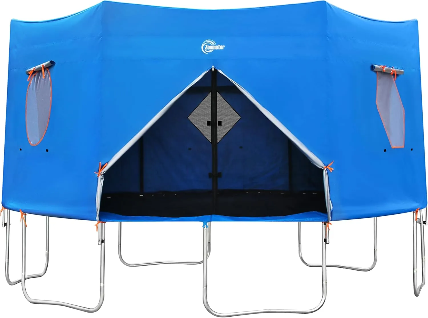 14FT Trampoline Tent Cover, Fits for 6 Straight Pole Round Trampoline (Tent Only)