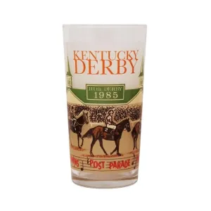 1985 Official 111st Kentucky Derby Mint Julep Glass