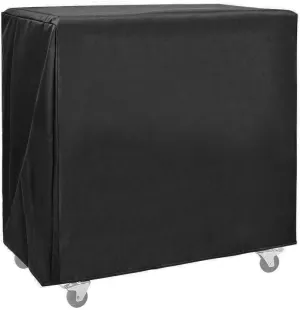 80 Quart Cooler Cart Cover, 32"X17.5"X31.5", Fits Most 80 Quart Rolling Ice Chest, Black, Water Resistant, UV Resistant
