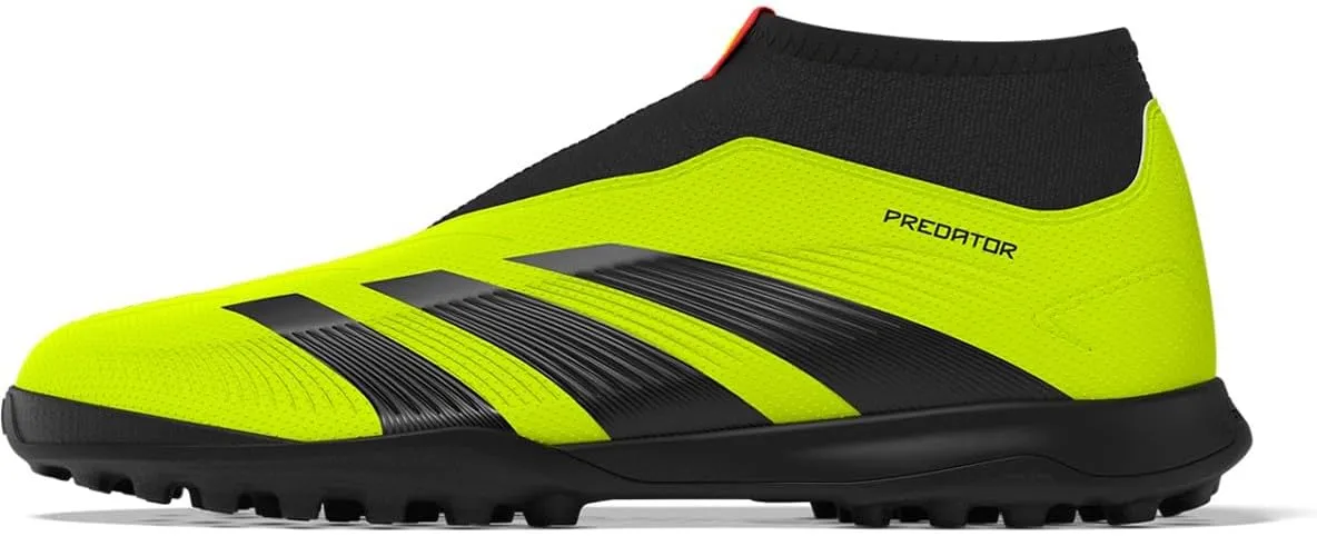 adidas Unisex-Child League Predator 24 Laceless Turf Sneaker