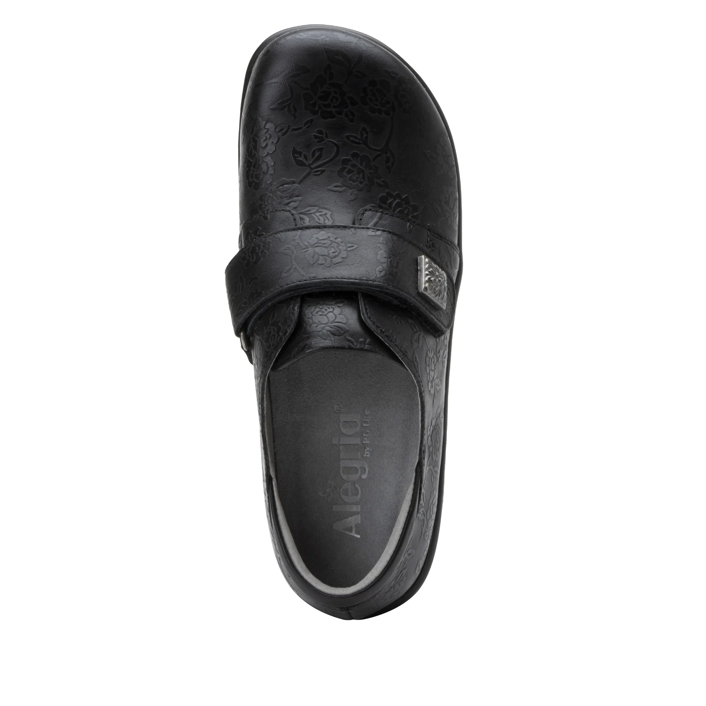 Alegria Black Class Act Women's Slip-On Professional Shoes JOL-7585