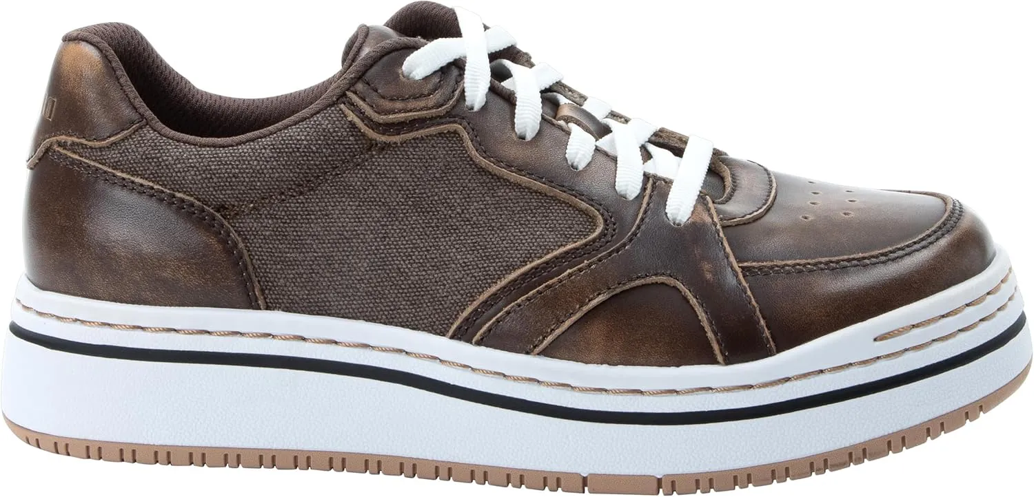 Alegria Women's Alyster Platform Leather Sneaker