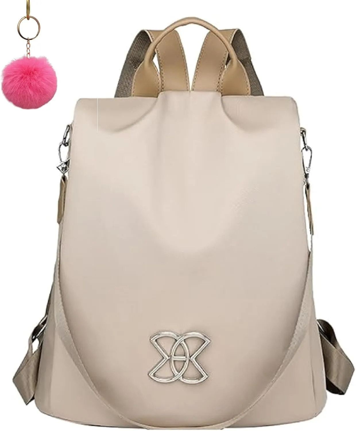 Anti Theft Large Capacity Backpack, Lightweight Oxford Cloth Backpack, Leisure Shoulder Bag For Women