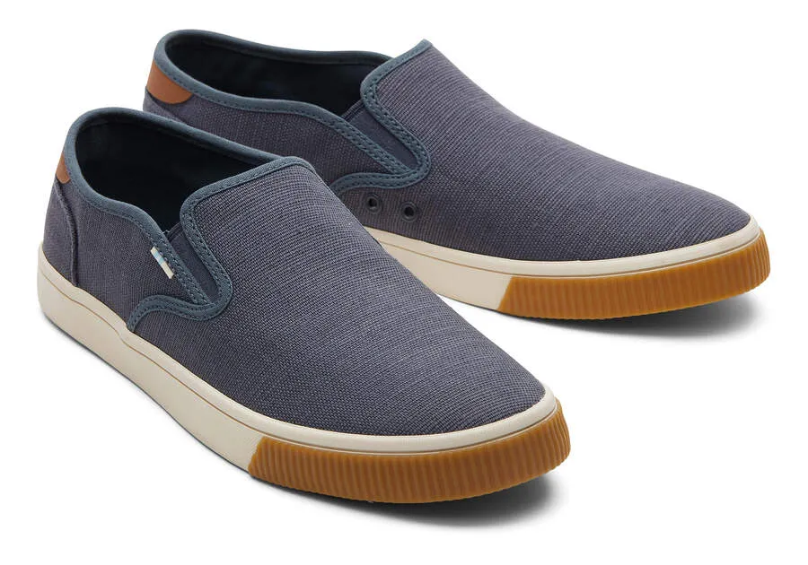 Baja Slip On Dark Grey Heritage Canvas