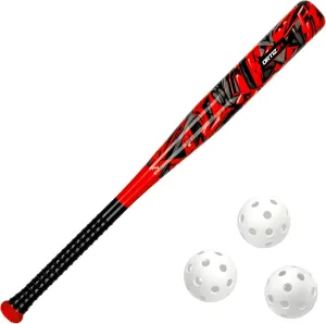 Bat & Ball Set - Graffiti Plastic Bat & Ball Homerun Set- David Ortiz Backyard Baseball Set for Youth, Kids, Teenagers, Adults