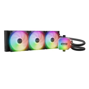 be quiet! Light Loop 360mm | All in One Water Cooling System | Customizable ARGB CPU Cooler with Hub | Quiet Water Cooler | Black | BW022
