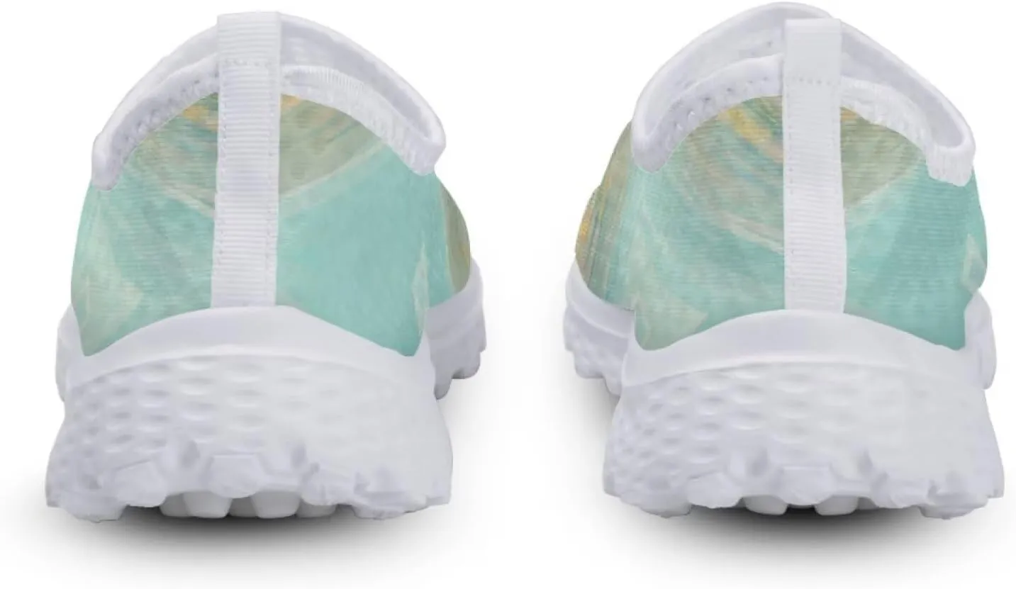 BIGCARJOB Women Sneaker Slip-on Walking Shoes Woman Casual Sport Gym Shoes Breathable Mesh Running Shoes Mom Shoes
