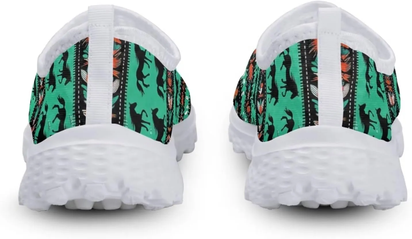 BIGCARJOB Women Sneaker Slip-on Walking Shoes Woman Casual Sport Gym Shoes Breathable Mesh Running Shoes Mom Shoes
