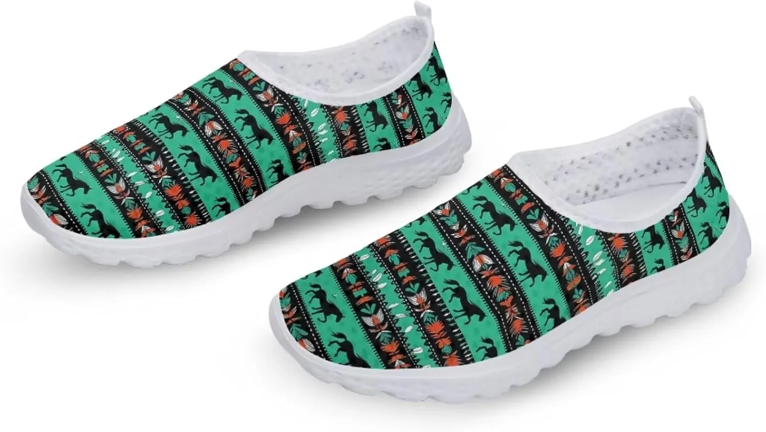 BIGCARJOB Women Sneaker Slip-on Walking Shoes Woman Casual Sport Gym Shoes Breathable Mesh Running Shoes Mom Shoes