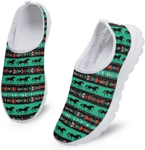 BIGCARJOB Women Sneaker Slip-on Walking Shoes Woman Casual Sport Gym Shoes Breathable Mesh Running Shoes Mom Shoes