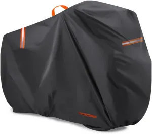 Bike Cover for Specialized Sirrus X, 420D Bike Outdoor Storage Cover Windproof Bicycle Covers with Lock Holes Bikes Tarp All Weather Durable Bicycle Cover