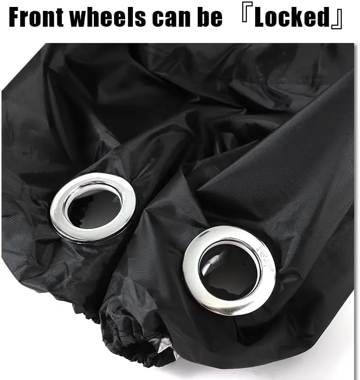 Bike Cover for Trek Checkpoint Carbon/Checkpoint SL/Checkpoint SLR, Heavy Duty Waterproof Oxford Fabric, UV Protection, All-Weather Bike Cover for Outdoor & Indoor Storage,A