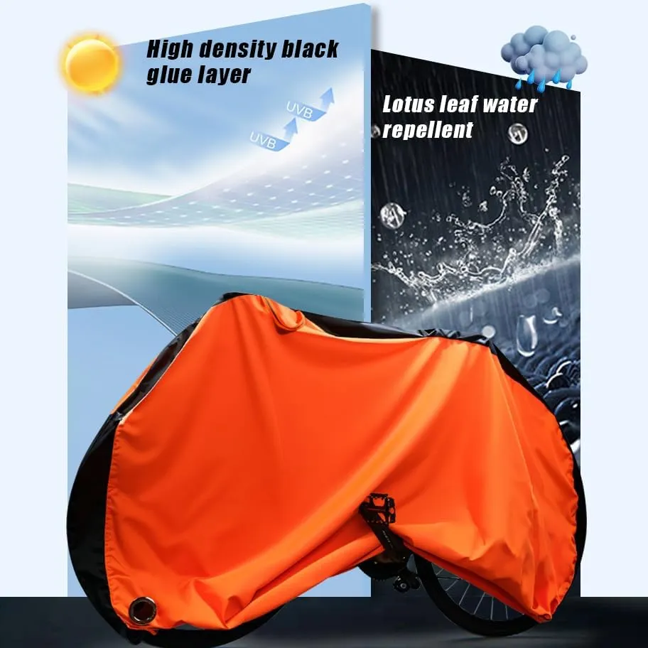 Bike Cover for Trek Checkpoint Carbon/Checkpoint SL/Checkpoint SLR, Heavy Duty Waterproof Oxford Fabric, UV Protection, All-Weather Bike Cover for Outdoor & Indoor Storage,A