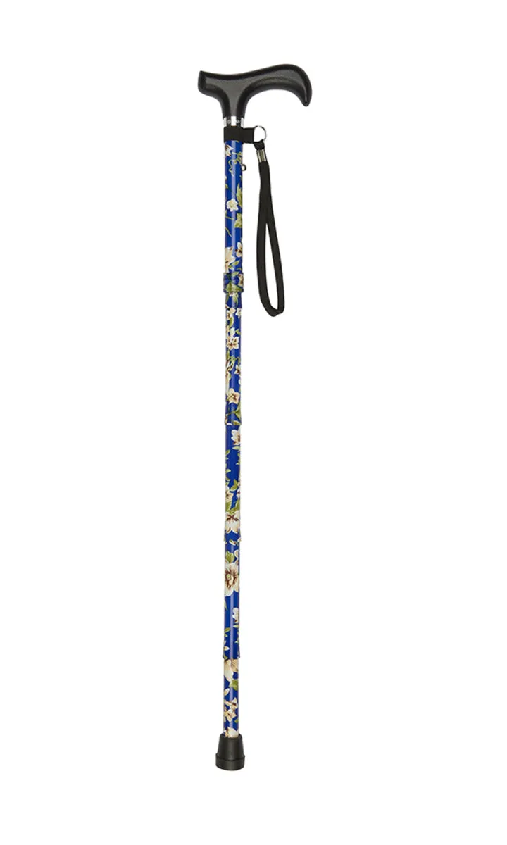 Blue Morris Folding Stick (short)