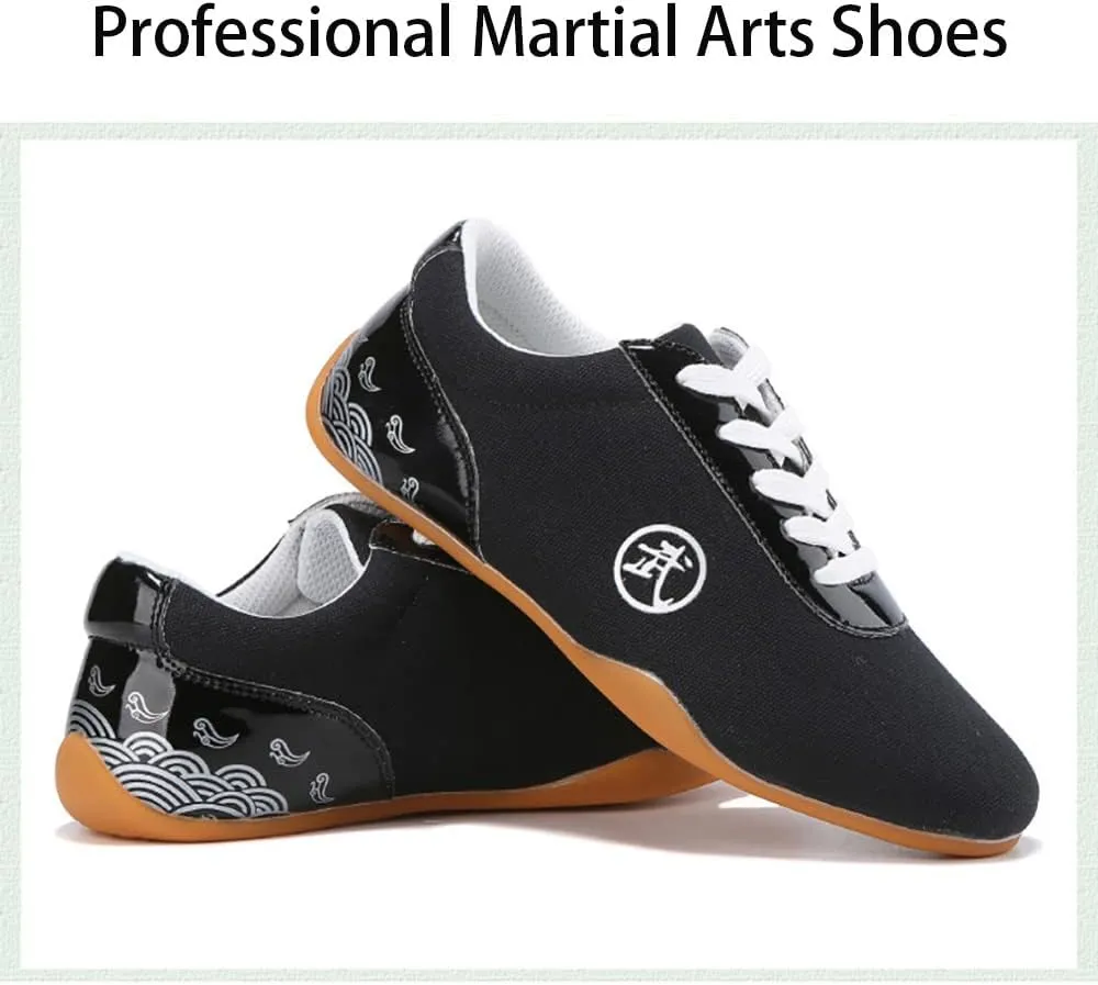 Boxing Karate Kung Fu Tai Chi Shoes,Slip-on Style, Casual,Suitable for Indoor/Outdoor use,