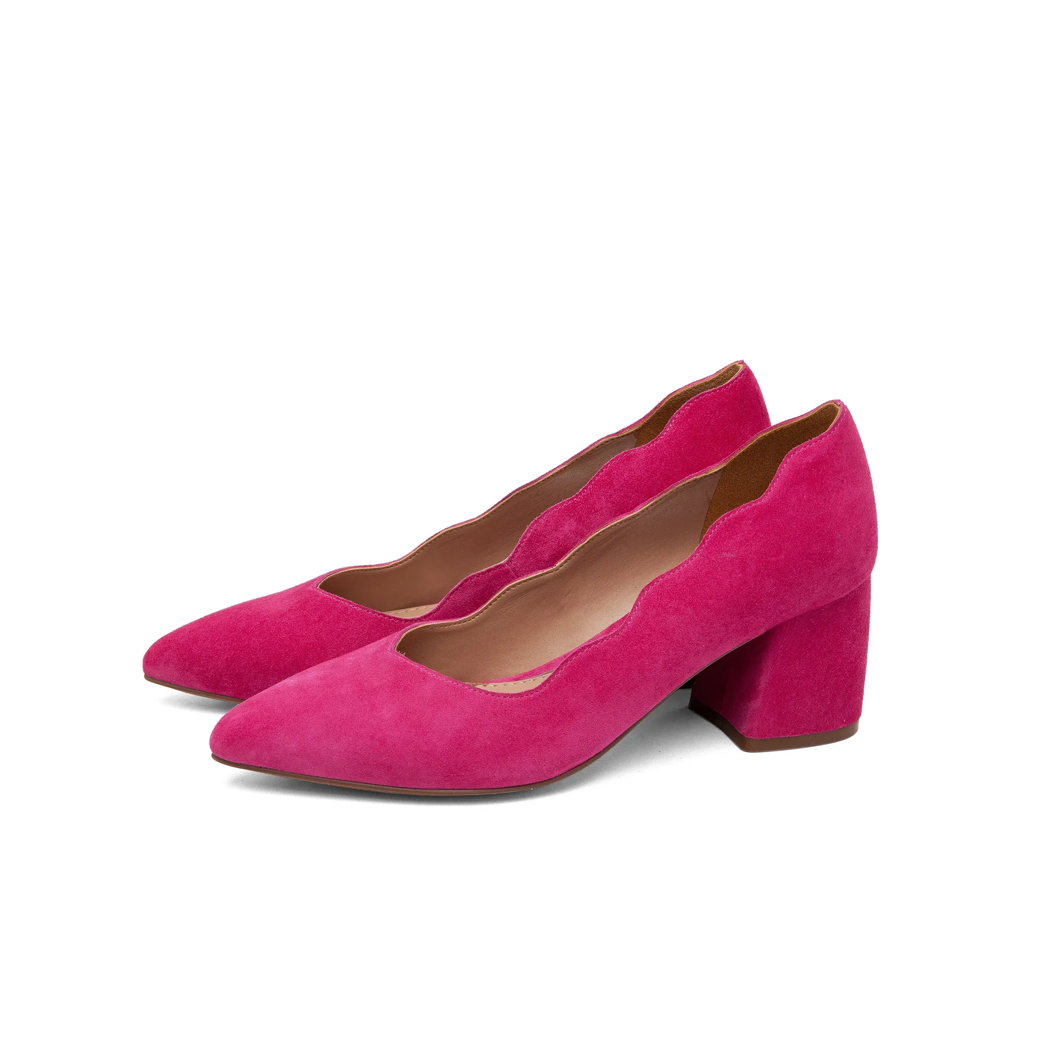 BRIANA | Scalloped Topline Pumps