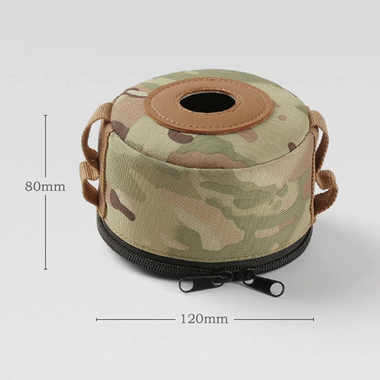 Butane Fuel Tank Cover, Gas Tank Protective Case, Mini Thermal Insulation Fuel Cylinder Storage Bag, Easy to Carry, Tank Accessories, for Outdoor Camping Cooking Supplies BBQ(S), Camping Gas Tank