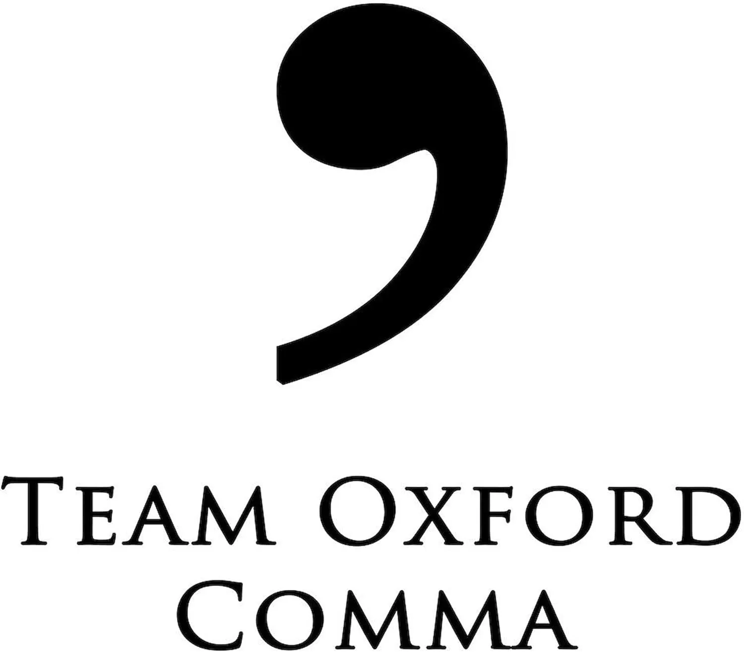 CafePress Team Oxford Comma Mugs 15 oz (444 ml) Ceramic Coffee Mug