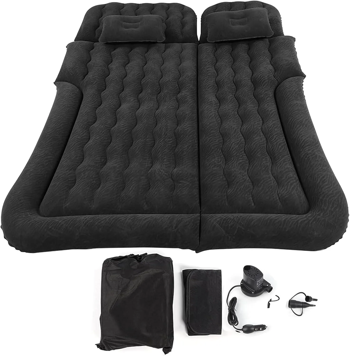 Car Air Mattress for Dodge Journey 2008-2013 2014 2015 2016 2017 2018 2019 2020, Car Mattress Inflatable Bed Portable Foldable with Pillow Camping Travel Car Accessories,Black