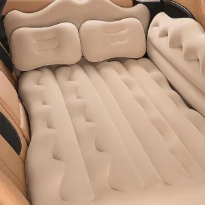 Car Air Mattress for Lynk & Co 09,6seats EV 2021 2022 2023 2024 Thickened Durable Car Camping Air Mattress Bed with Air Pump Inflatable Sleeping Mat,B