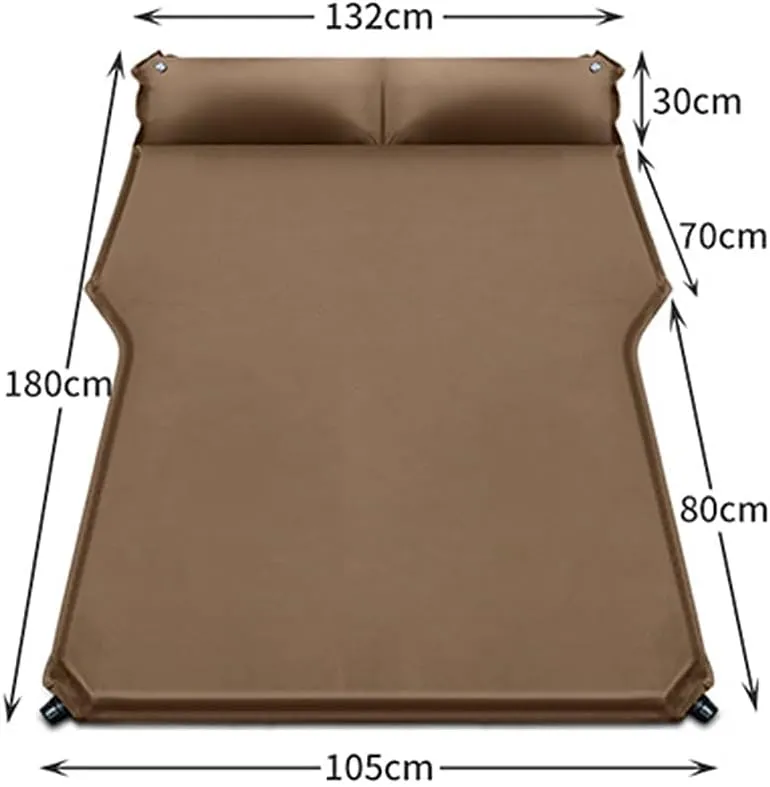 Car Inflatable Mattress for Hyundai Palisade 7-Seater 2020 2021 2022 2023 2024 2025 Portable Air Sleeping Bed with Pillow Camping Travel Cot Inflatable Trunk Sleeping Pad,Black