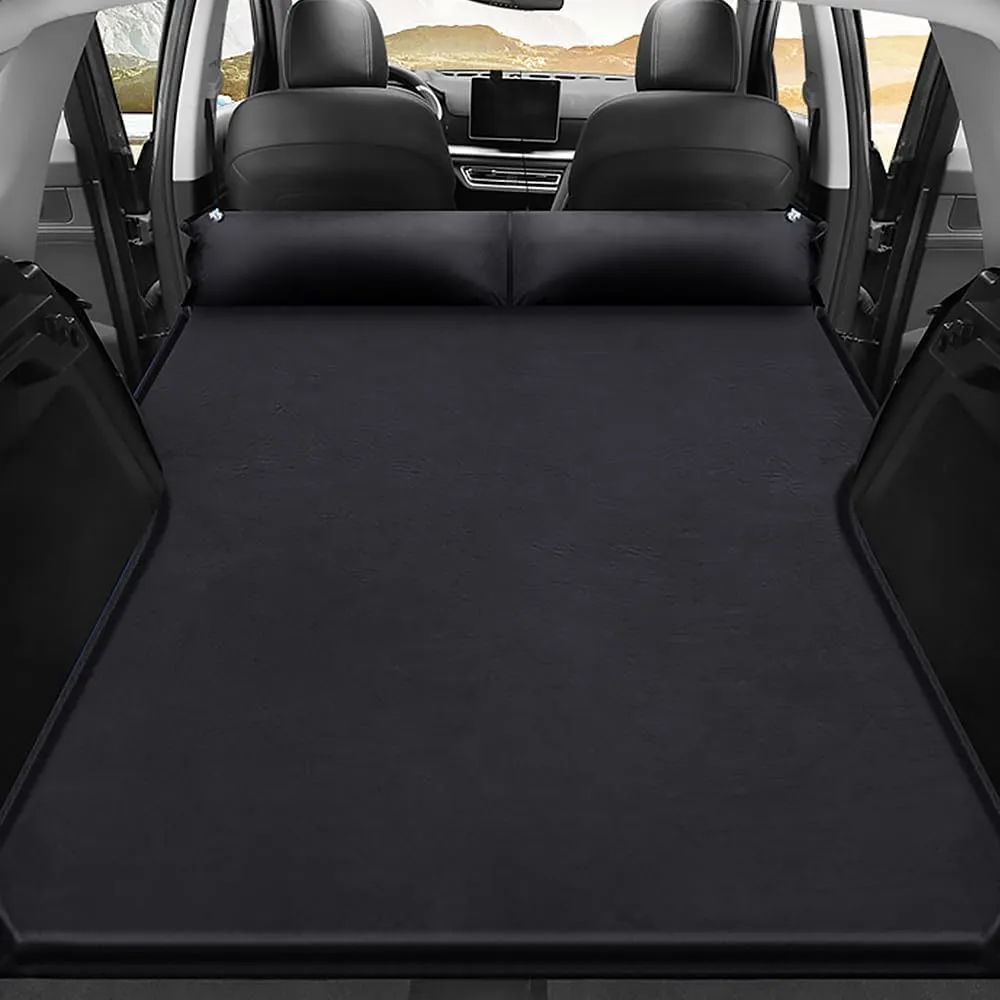 Car Inflatable Mattress for Hyundai Palisade 7-Seater 2020 2021 2022 2023 2024 2025 Portable Air Sleeping Bed with Pillow Camping Travel Cot Inflatable Trunk Sleeping Pad,Black