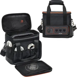Carrying Bag for Jackery Portable Power Station Explorer 300 240 160 Storage Pockets Battery Case Travel Power Pack (Small(Fits 160/240/300W))