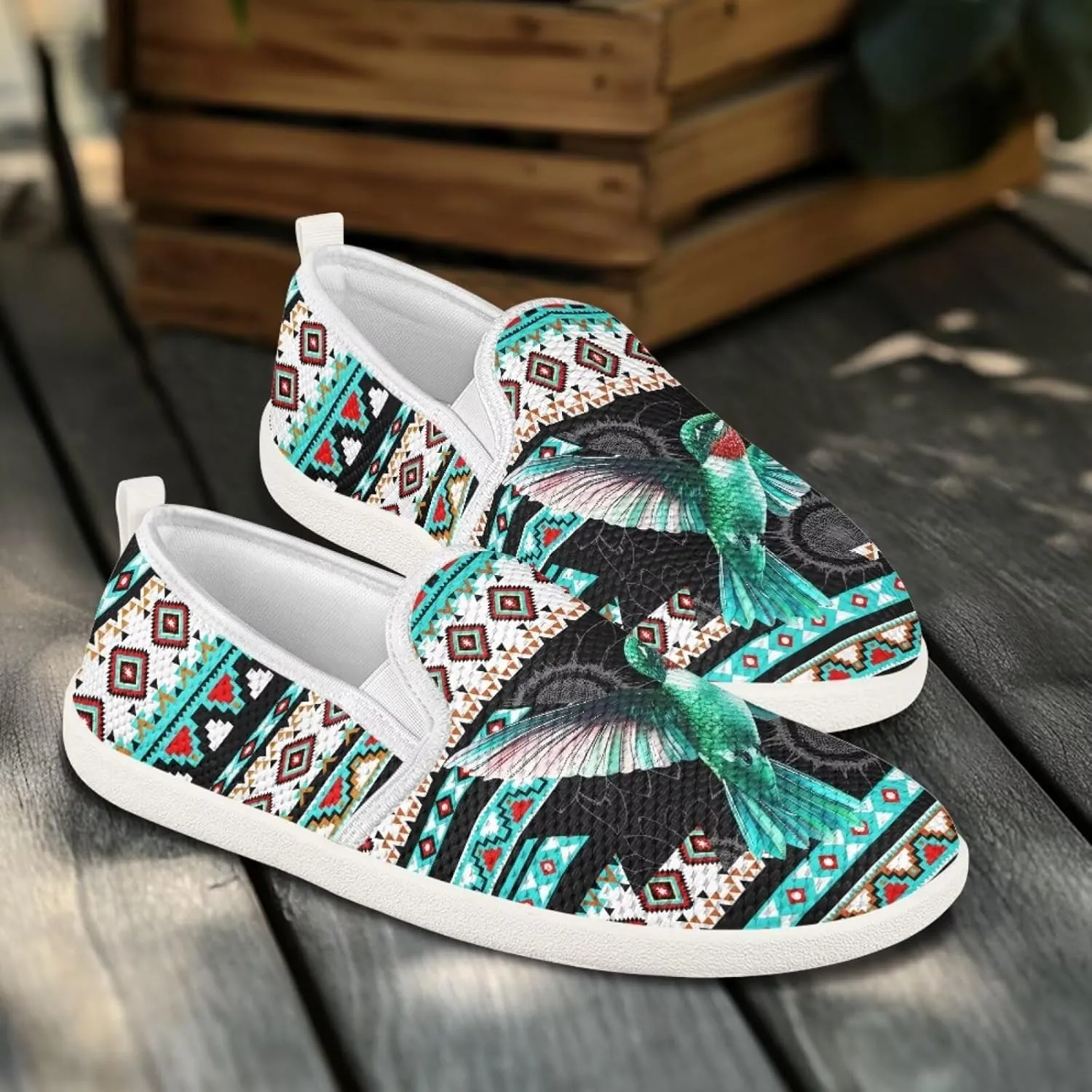 Casual Slip On Shoes for Women Mesh Lightweight Walking Sneaker Low Top Athletic Shoes Soft Comfort Flats Running Sport Shoes