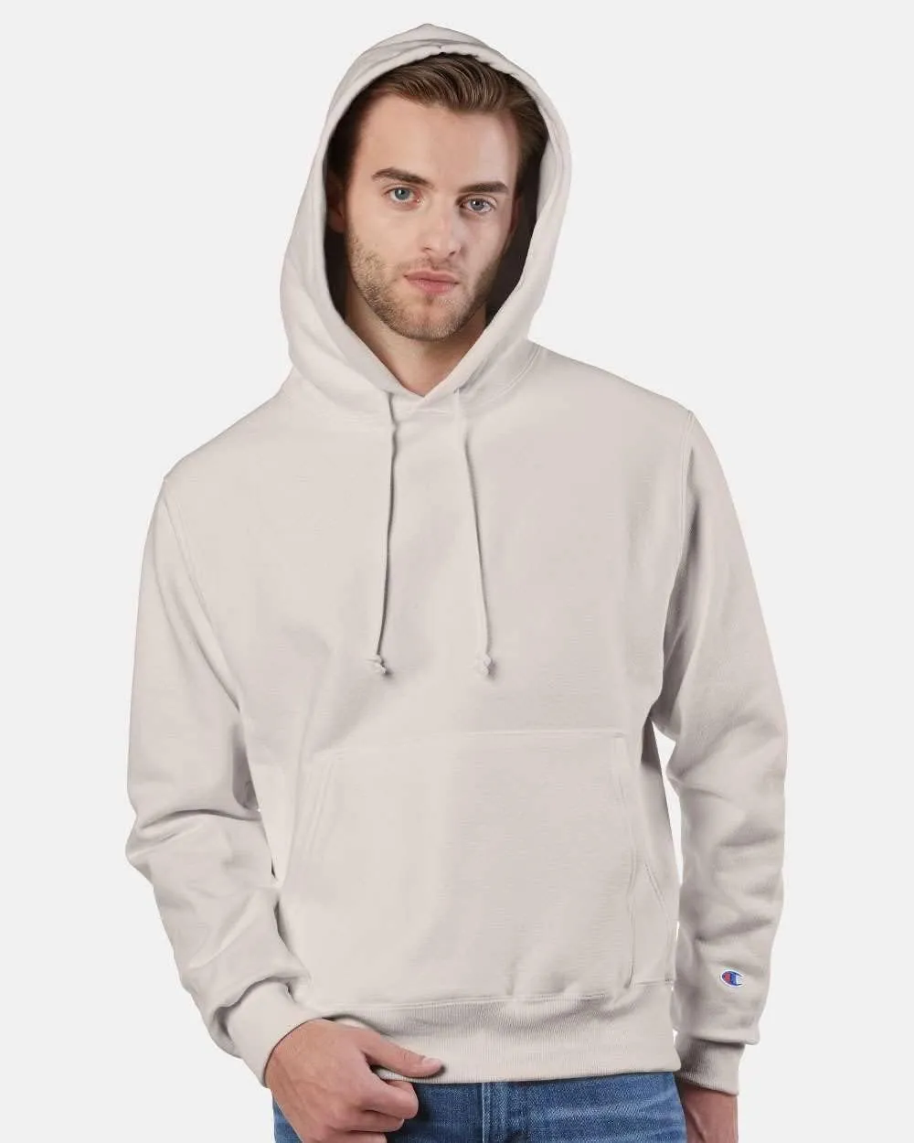 Champion Men' Reverse Weave Fleece Pullover Hood