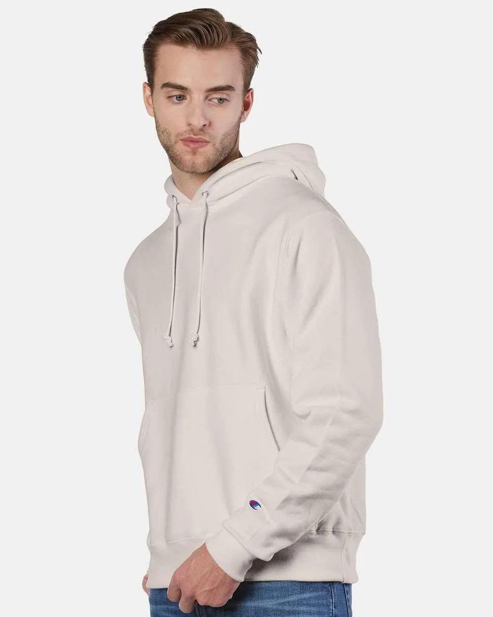 Champion Men' Reverse Weave Fleece Pullover Hood