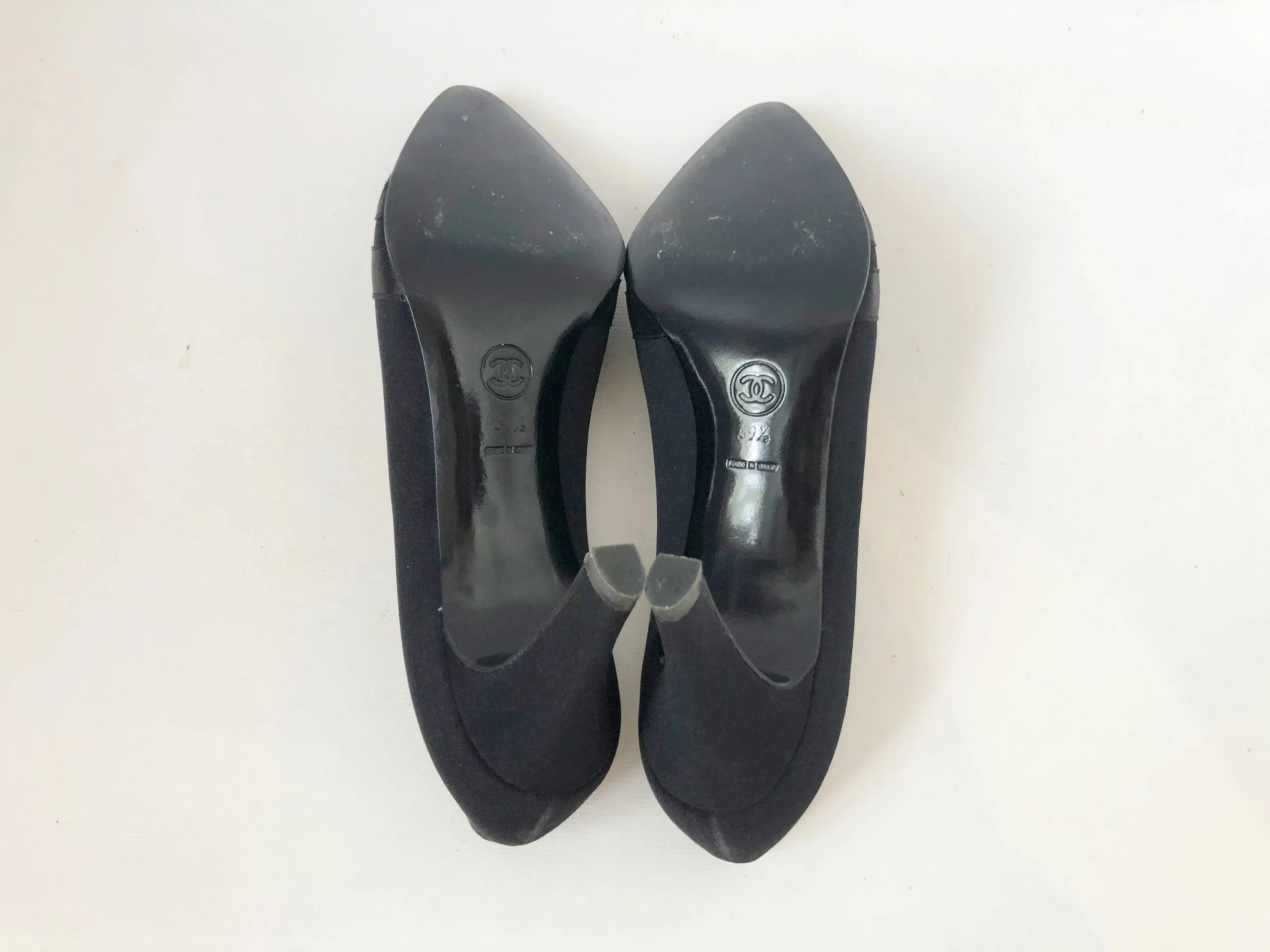 Chanel Fabric Weave Pump Size 9.5