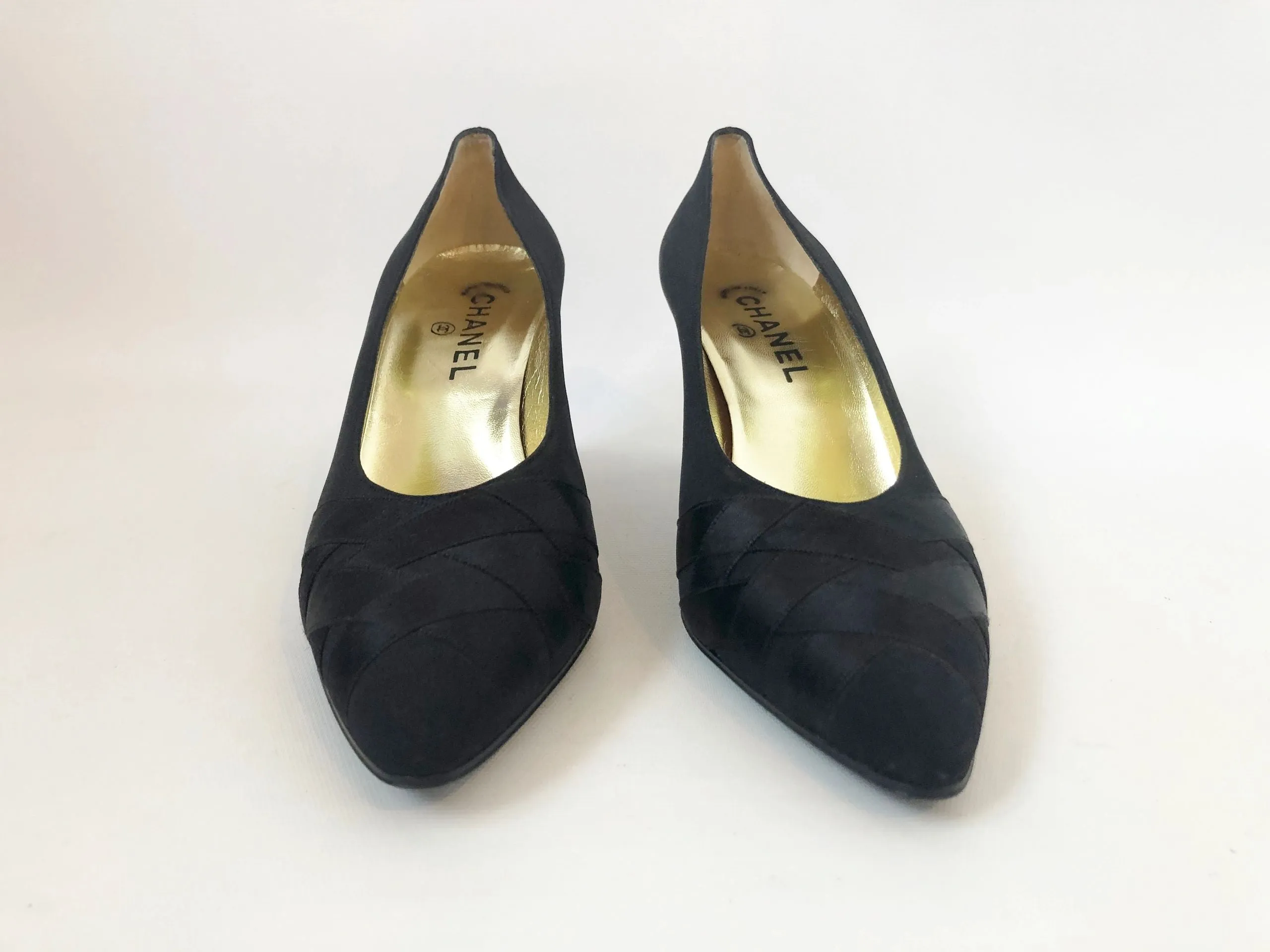 Chanel Fabric Weave Pump Size 9.5
