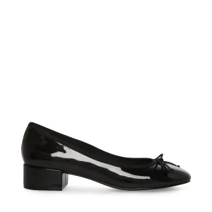 CHERISH BLACK PATENT HEELS