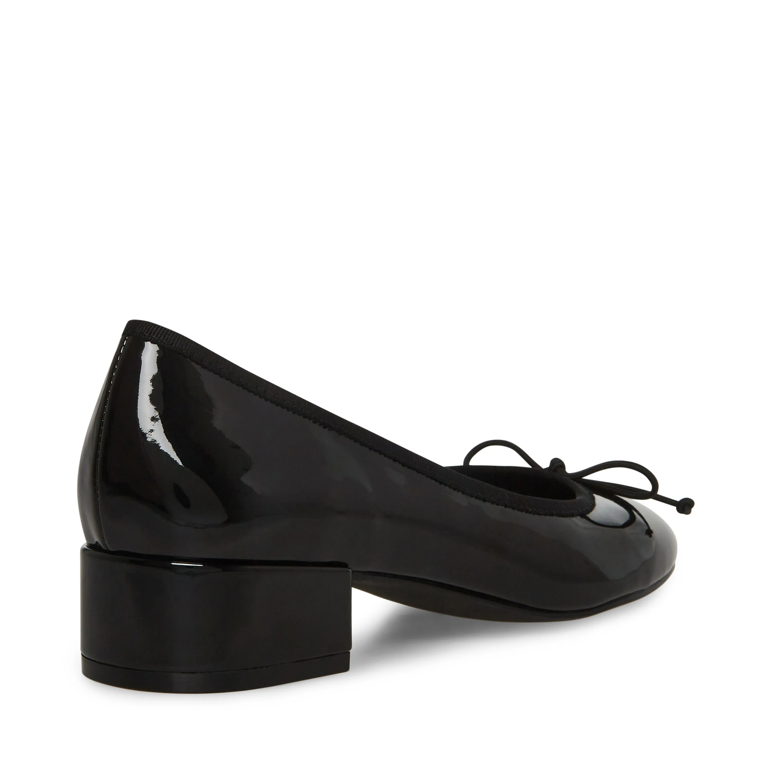 CHERISH BLACK PATENT HEELS
