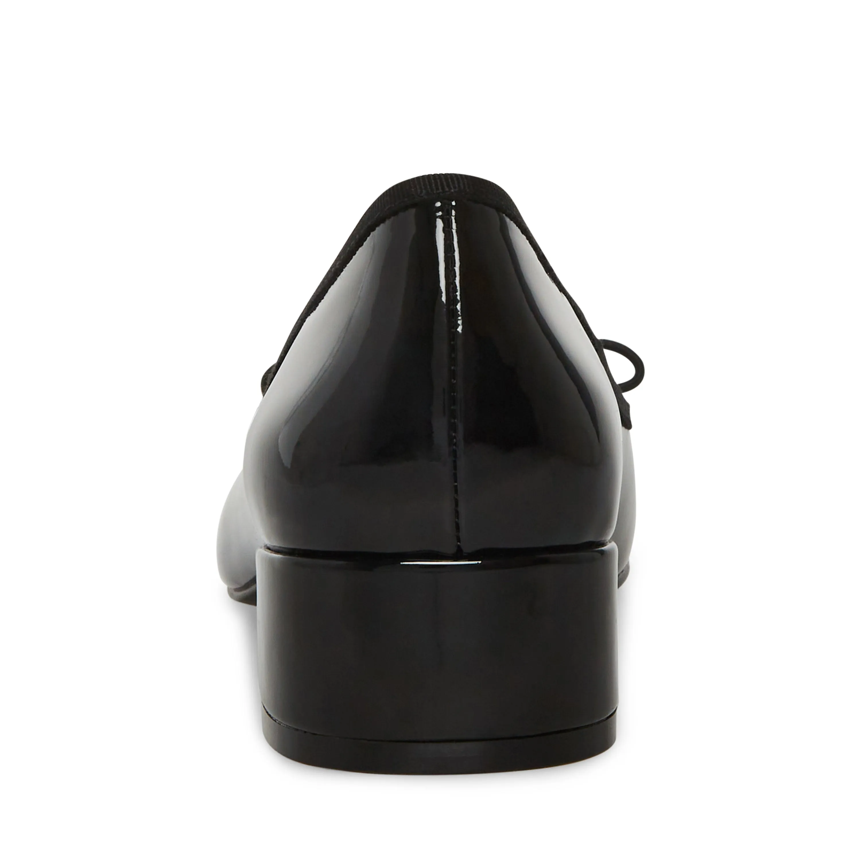 CHERISH BLACK PATENT HEELS