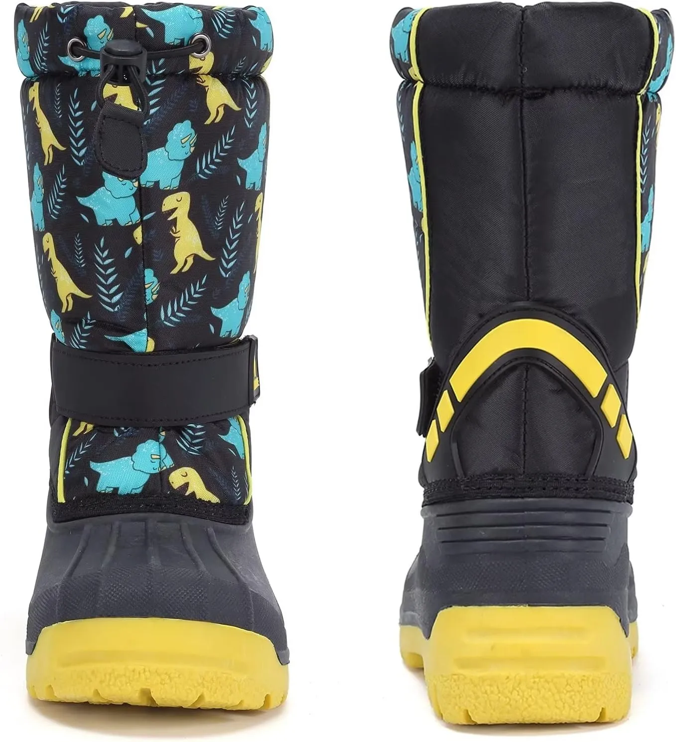 CIOR Kids Snow Boots for Boys Girls Toddler Winter Outdoor Boots Waterproof with Fur Lined(Toddler/Little Kids/Big Kid)