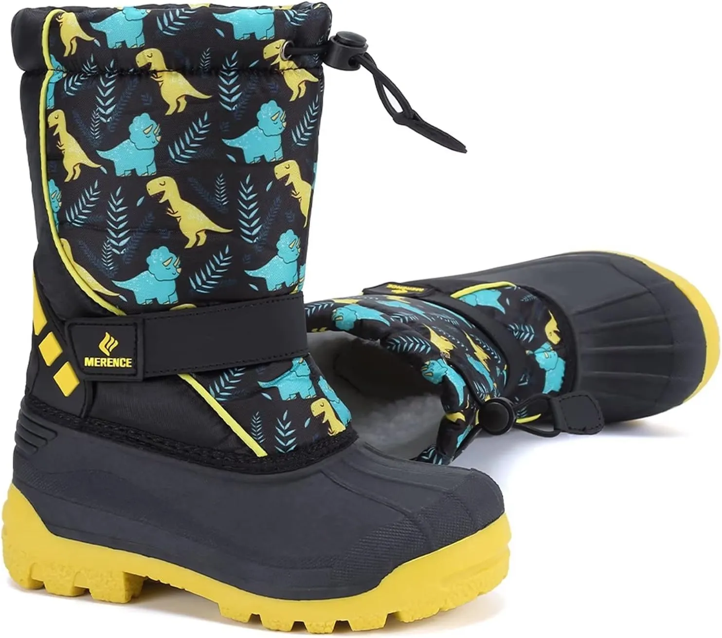 CIOR Kids Snow Boots for Boys Girls Toddler Winter Outdoor Boots Waterproof with Fur Lined(Toddler/Little Kids/Big Kid)