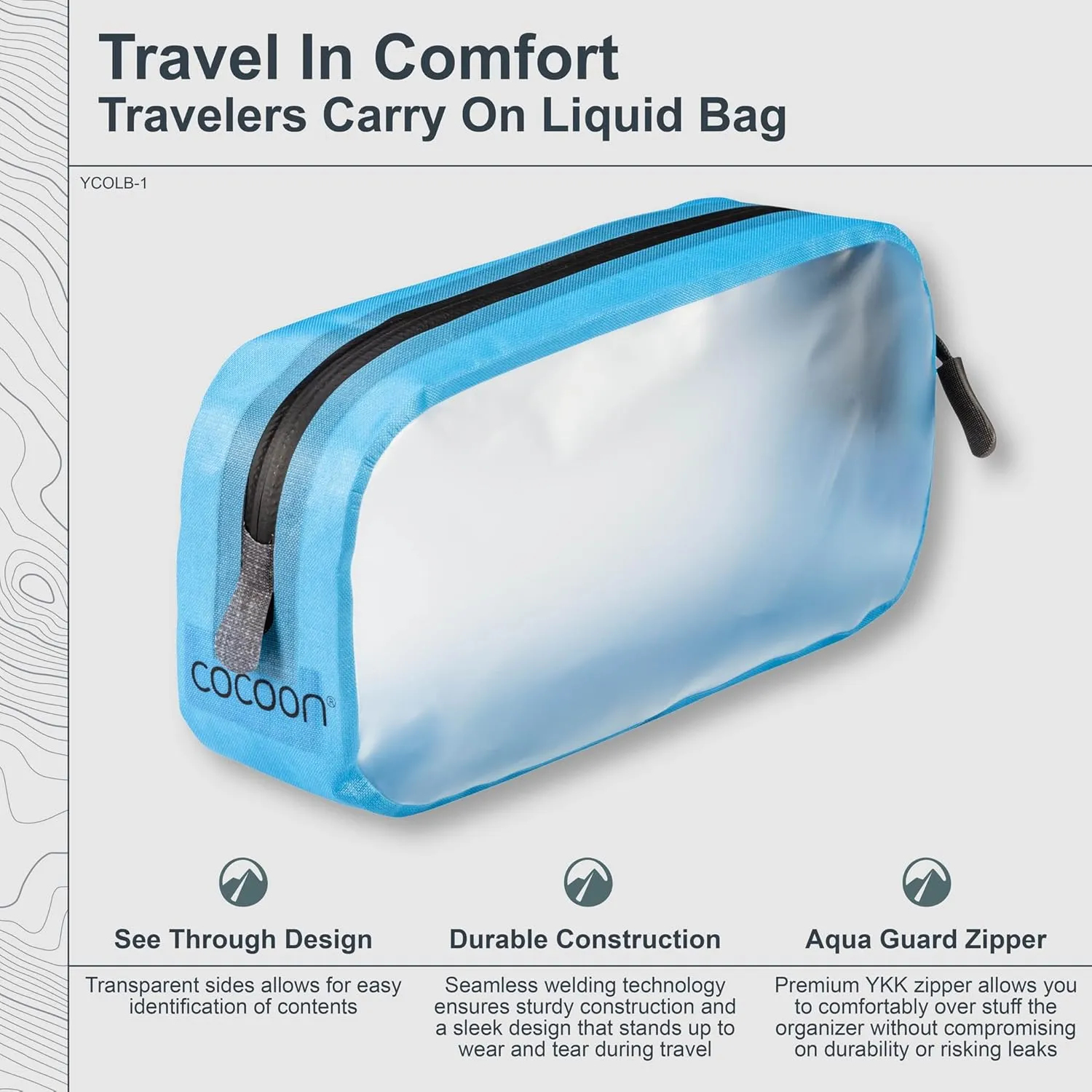 COCOON - Premium - Travelers Carry On Liquid Bag