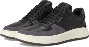 Cole Haan Men's Grandpro Crossover Sneaker, Black/Dark Pavement/Ivory, 14 Wide