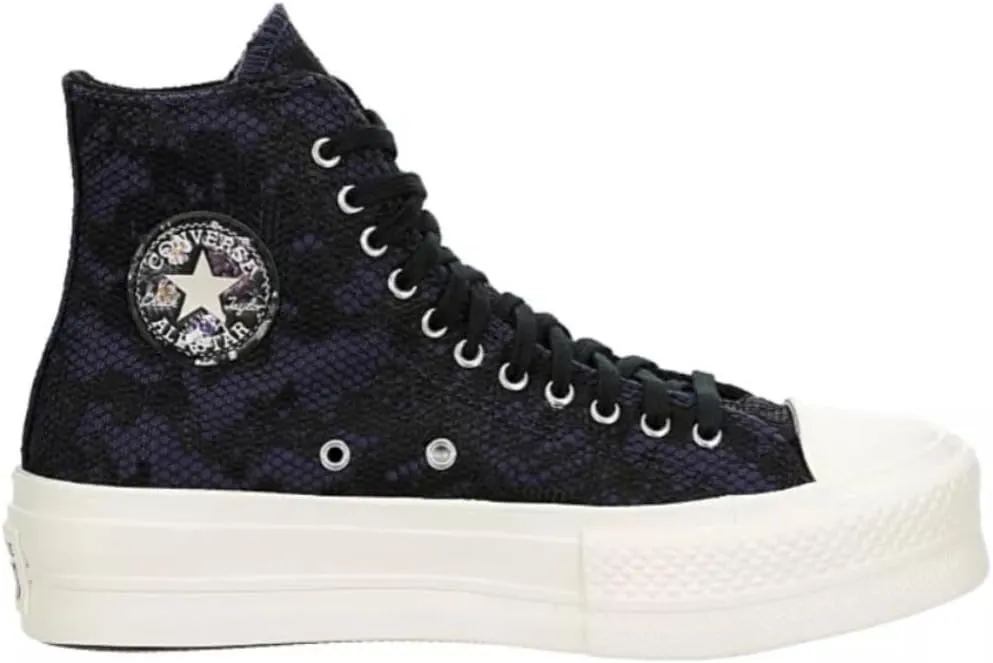 Converse Unisex Chuck Taylor All Star High Top Canvas Sneaker - Lace up Closure Style - Navy