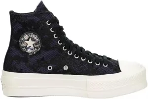 Converse Unisex Chuck Taylor All Star High Top Canvas Sneaker - Lace up Closure Style - Navy
