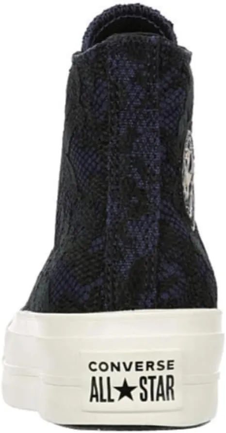 Converse Unisex Chuck Taylor All Star High Top Canvas Sneaker - Lace up Closure Style - Navy