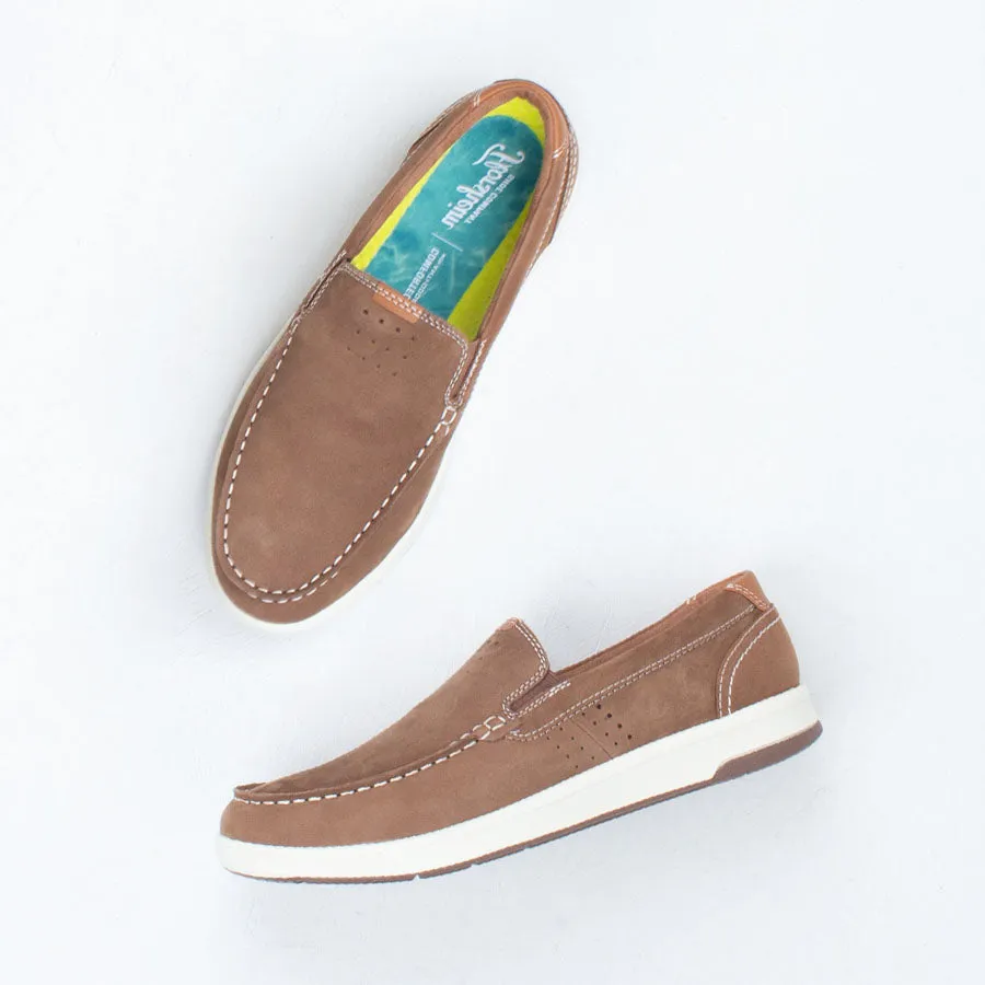 Cross Over Moc Slip On