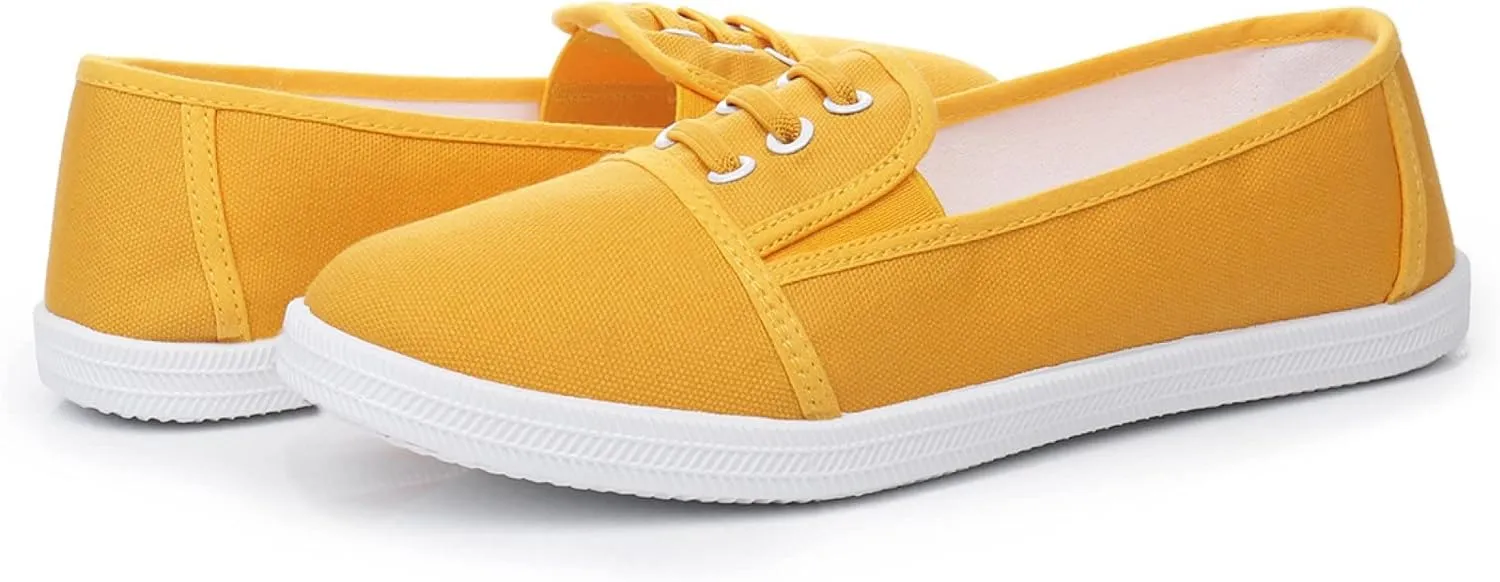 Cull4U Women's Chop-Chop Canvas Slip-On Sneaker