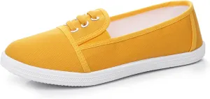 Cull4U Women's Chop-Chop Canvas Slip-On Sneaker