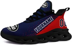 Custom Running Shoes for Men Women Print Team Company Logo Name Number Sneaker Personalized Gift Unisex Baseball Tennis Shoes