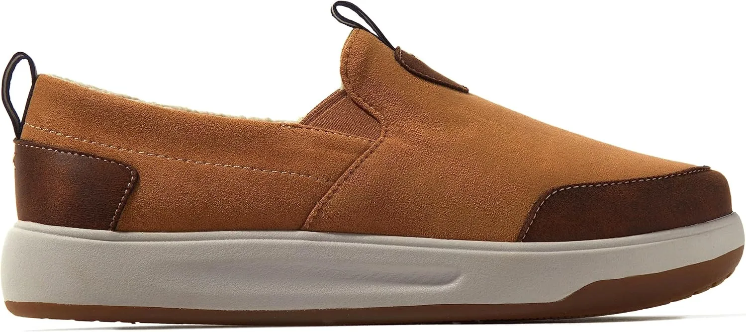 Dearfoams Men's Cypress Water Resistant Slip-On Comfort Sneaker