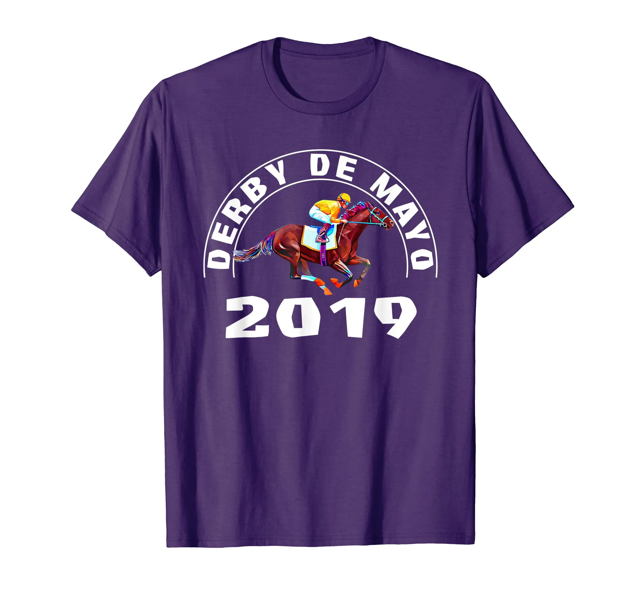 Derby De Mayo Kentucky Horse Race Mexican Sombrero T-Shirt