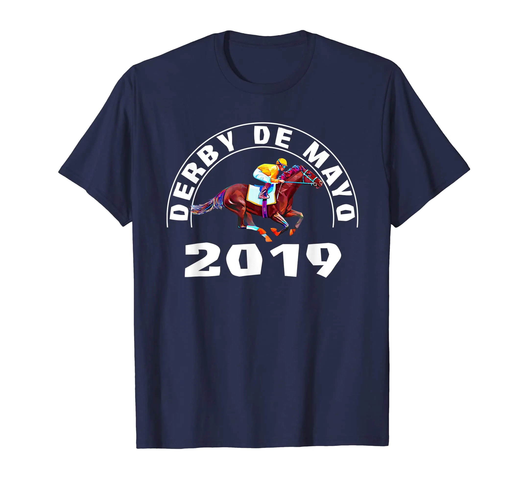 Derby De Mayo Kentucky Horse Race Mexican Sombrero T-Shirt