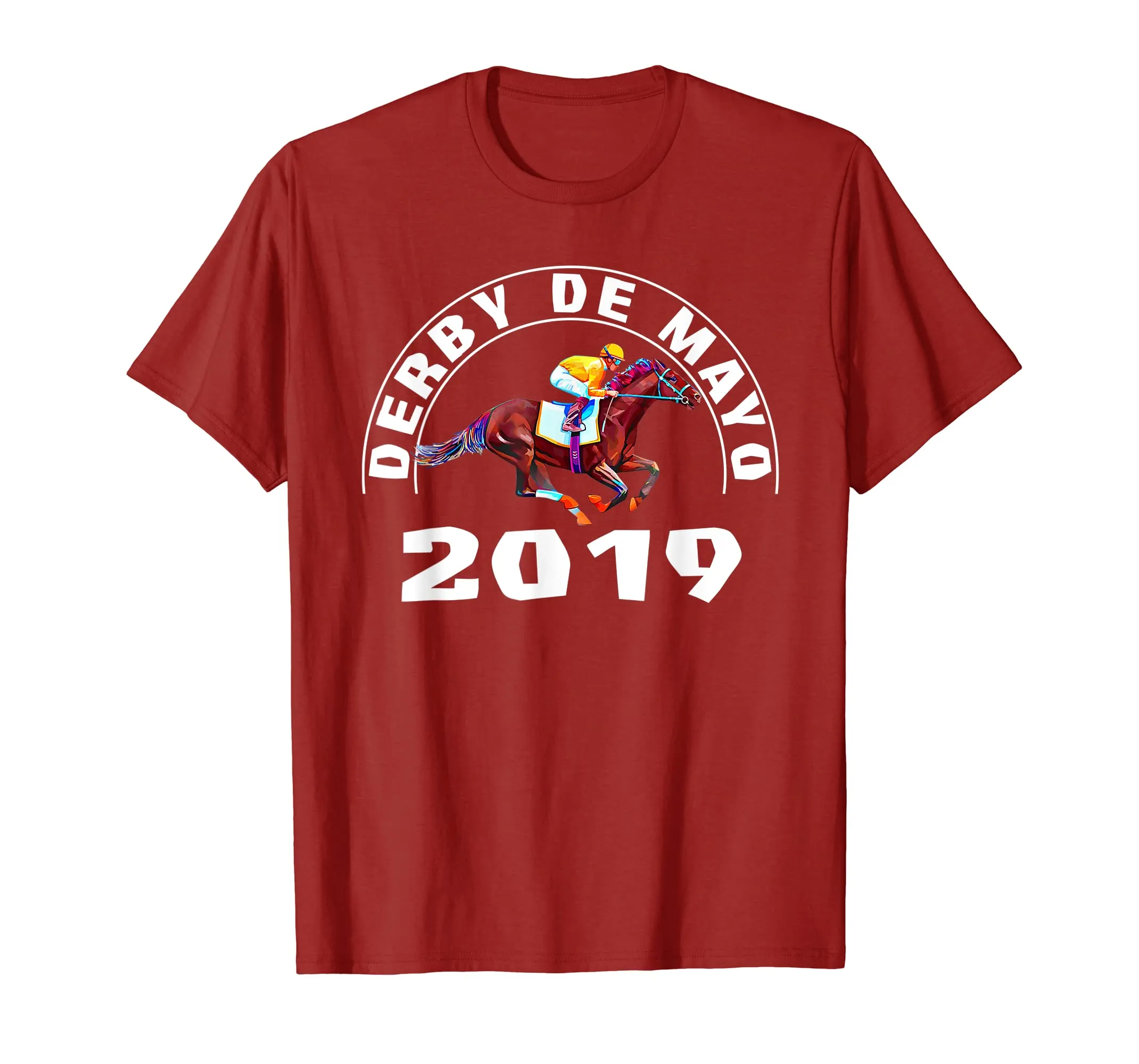 Derby De Mayo Kentucky Horse Race Mexican Sombrero T-Shirt